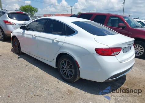 2016 Chrysler 200 Limited из США, поврежденный, VIN 1C3CCCAB7GN145222